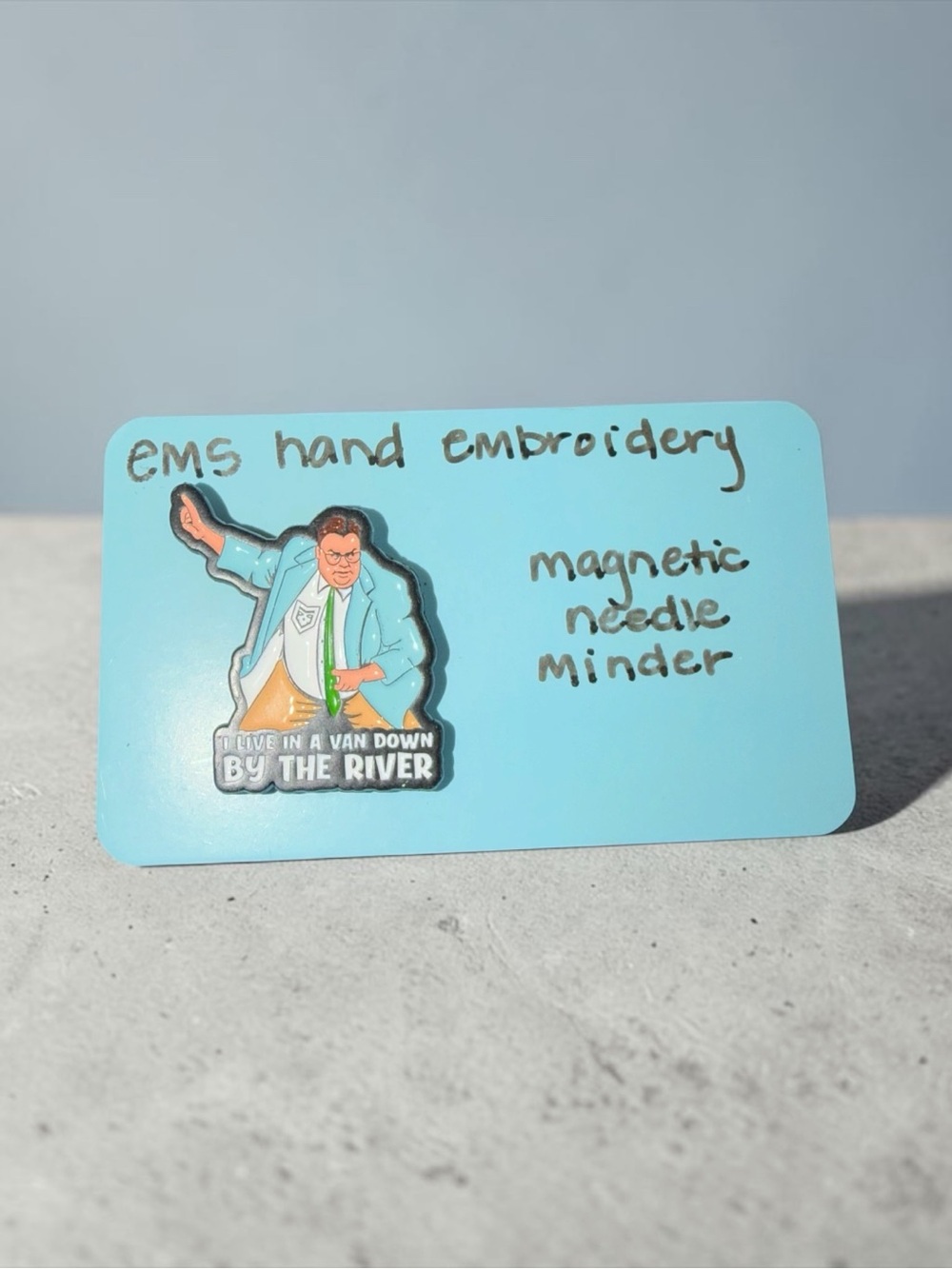 Chris Farley SNL Magnetic Needle Minder
